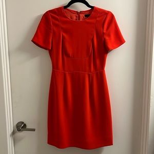 J. crew flame red dress - Size 2p